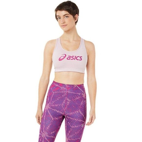 ASICS Women's Padded Sport Bra, Light Ube (soft pastel purple), Sz. S - Picture 1 of 9